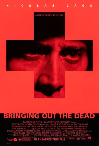 Bringing Out the Dead Martin Scorsese Nicolas Cage Movie Poster