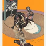Francis Bacon Bullfighting Mirror 1990 Abstract Version 1 Art Print