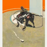 Francis Bacon Bullfighting Mirror, Modern Abstract Art Print