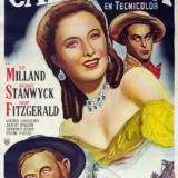 California 1947 Barbara Stanwyck Vintage Western Movie Poster