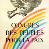 Picasso Peace Dove Vienne 1952 Rainbow Exhibition Art Print