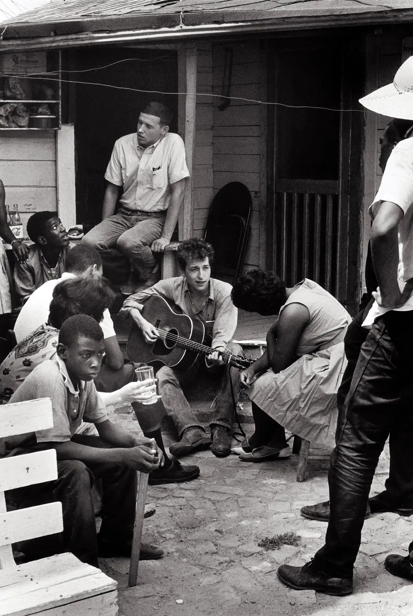 Bob Dylan | Music Poster | Iconic 1963 Civil Rights Era Photo