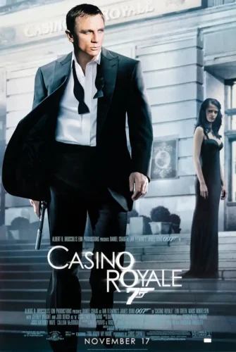 Casino Royale James Bond Daniel Craig Movie Poster