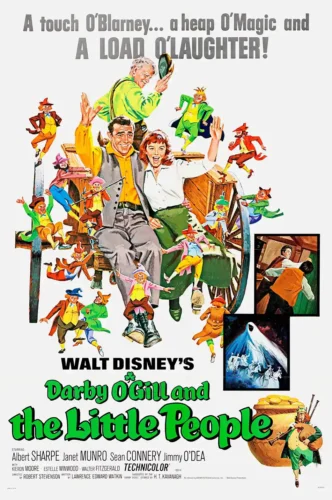 Darby O'Gill and the Little People Disney Movie Vintage Poster