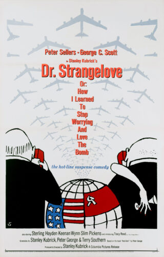 Dr. Strangelove Vintage Iconic Hotline Art Movie Poster