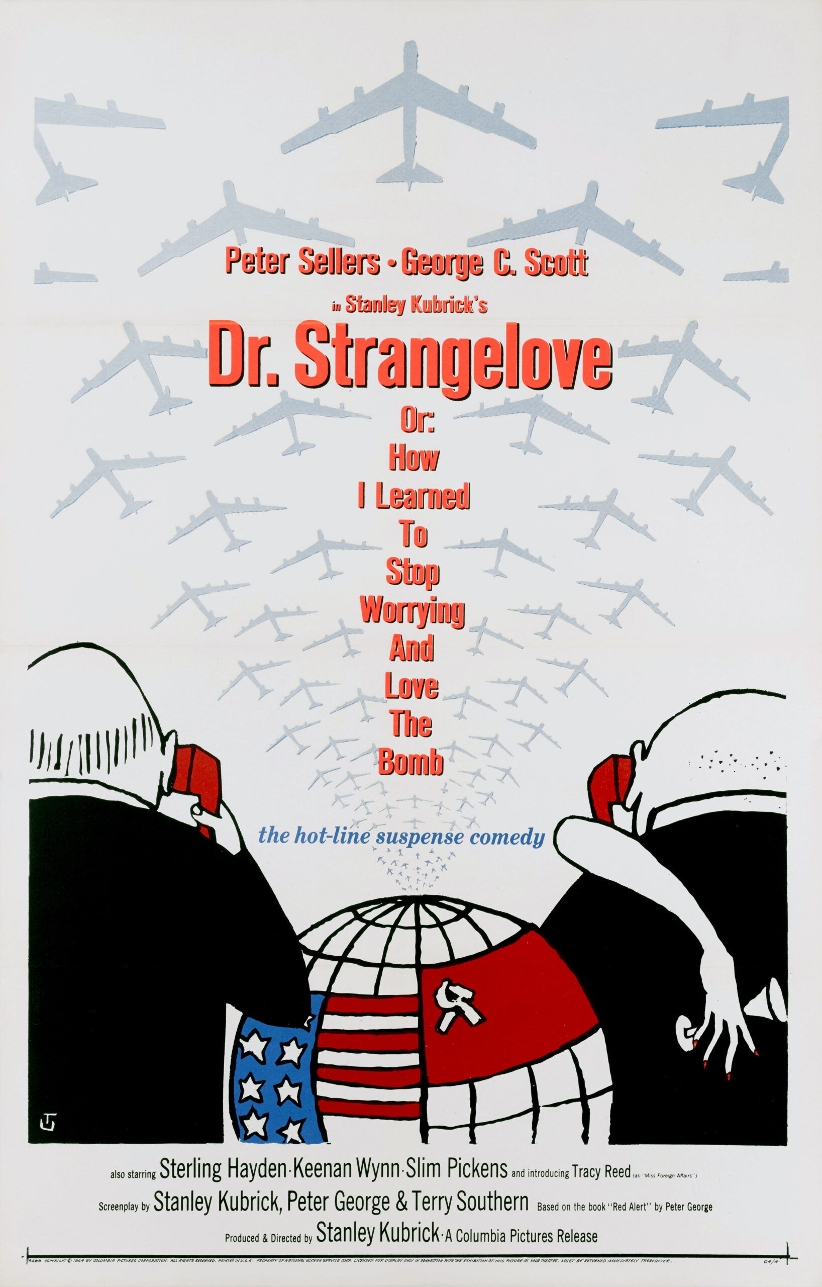 Dr. Strangelove | Movie Poster | Iconic Vintage Hotline Art Print