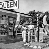 Drink A Banana Vintage Roadside Dairy Queen Photography Print