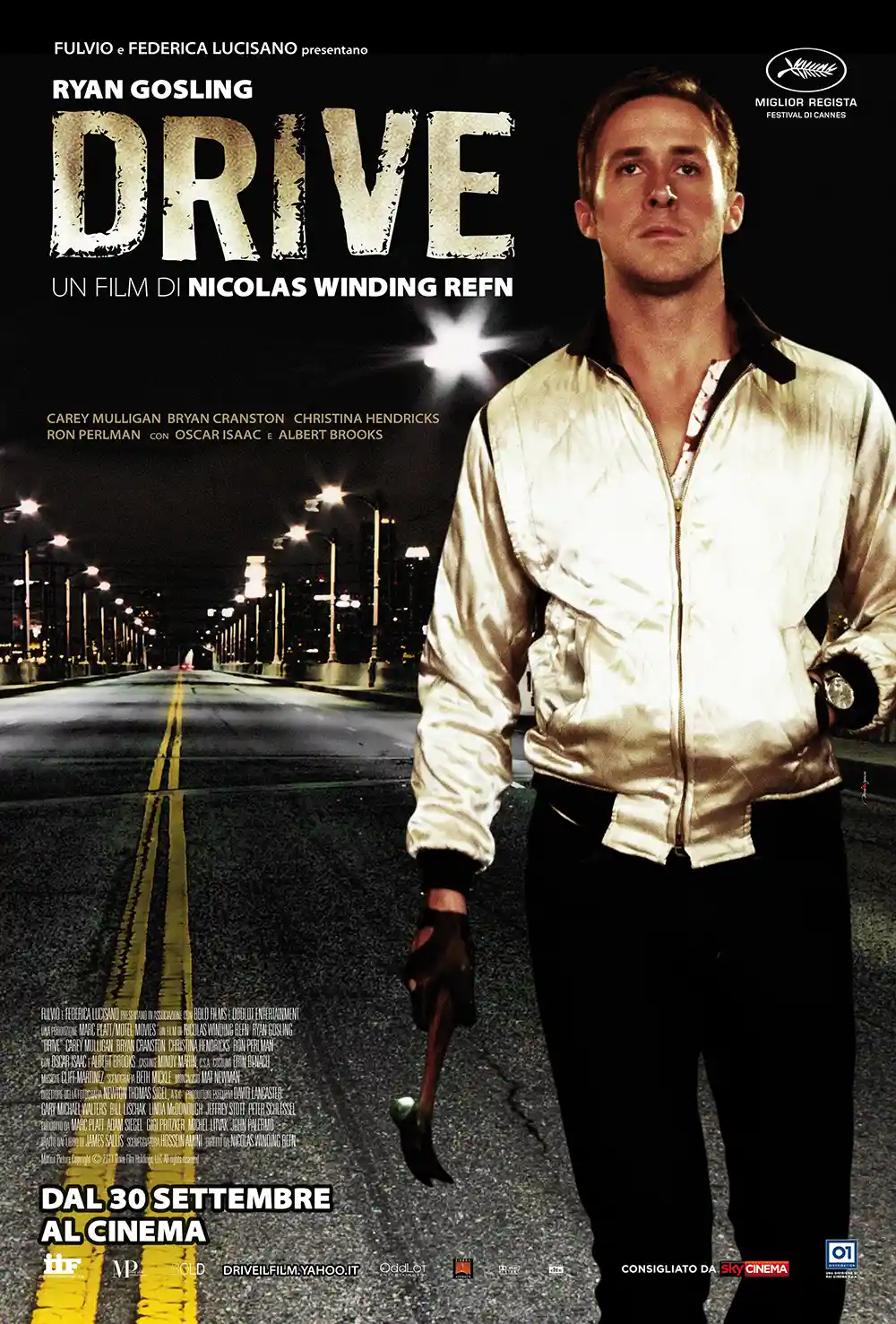 Drive (2011) | Movie Poster | Ryan Gosling Night Street Art
