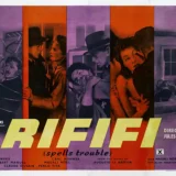 Rififi 1955 Vintage British Film Noir Movie Poster