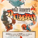 Dumbo 1941 Disney Film Vintage Circus Movie Poster