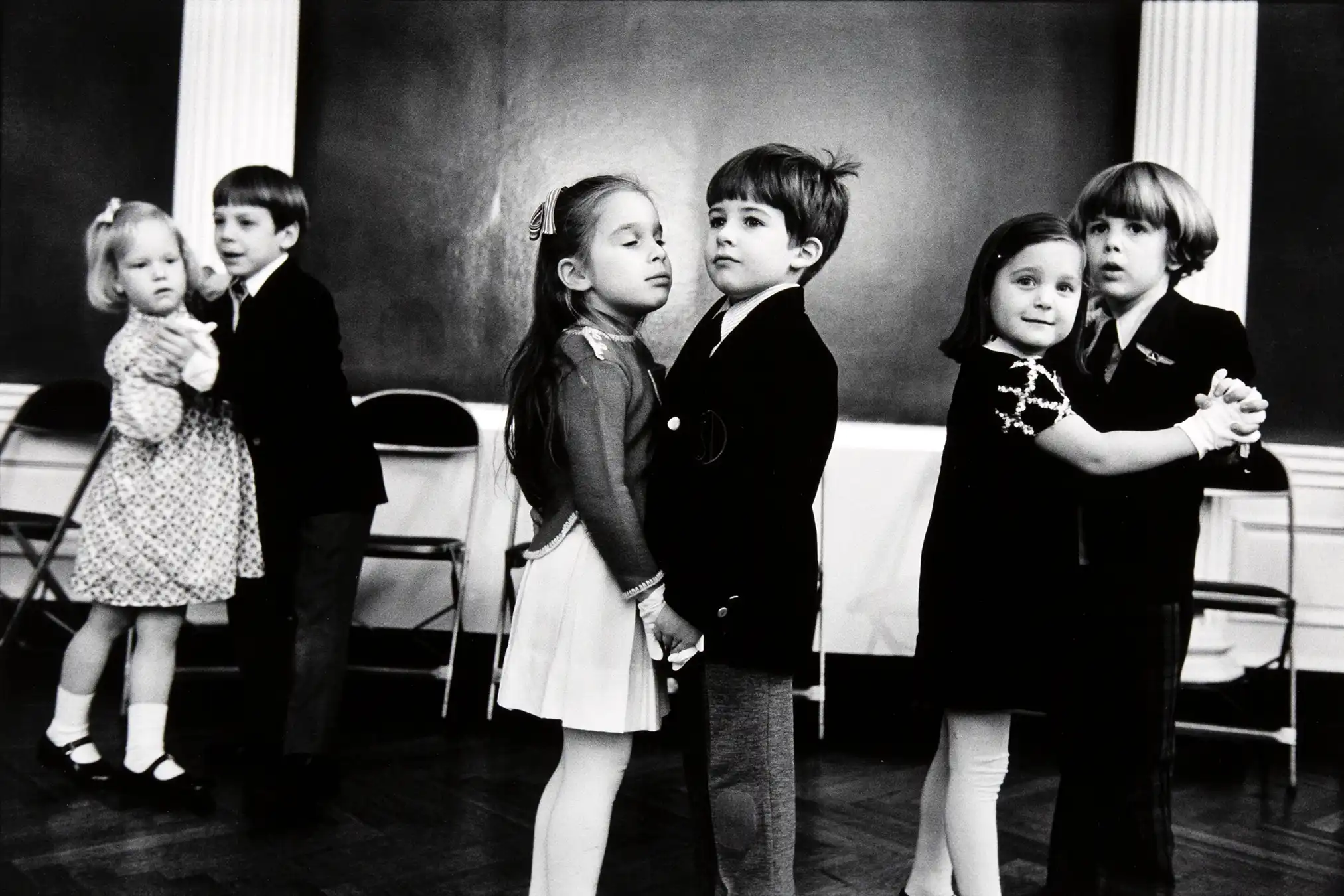 Elliott Erwitt Children Dancing | Photography Art Poster | Classic Black & White Print