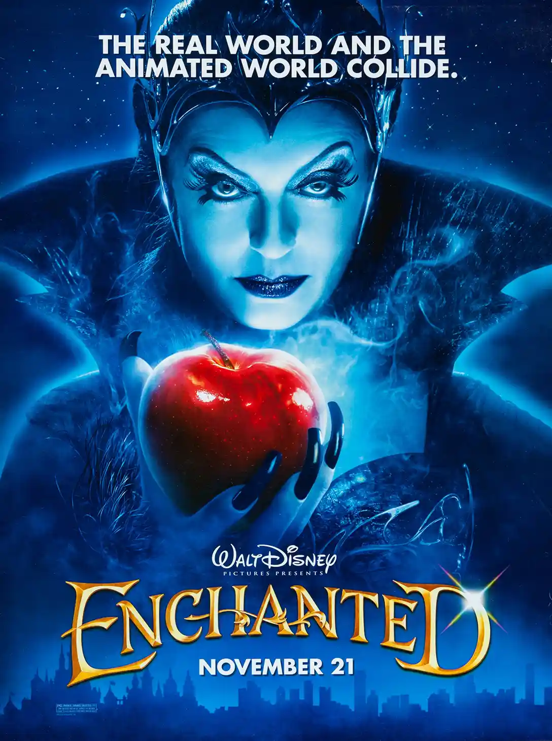 Enchanted | Movie Poster | Queen Narissa & The Poison Apple Print