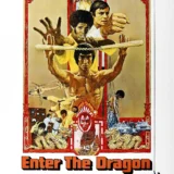 Enter the Dragon Bruce Lee Martial Arts Movie Vintage Poster
