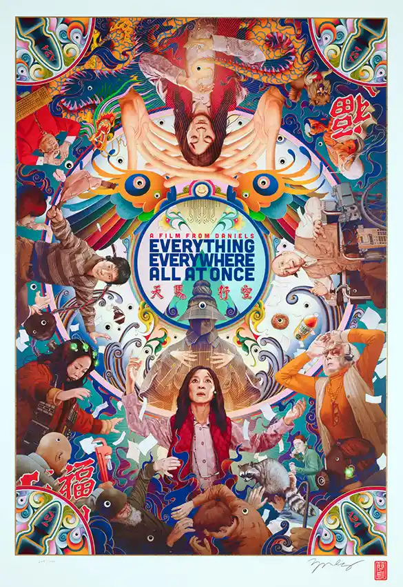 Everything Everywhere All At Once | Movie Poster | Multiverse Wall Art Print