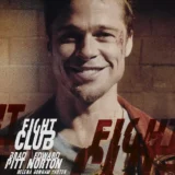 Fight Club Tyler Durden Smiling Brad Pitt Movie Art Movie Poster