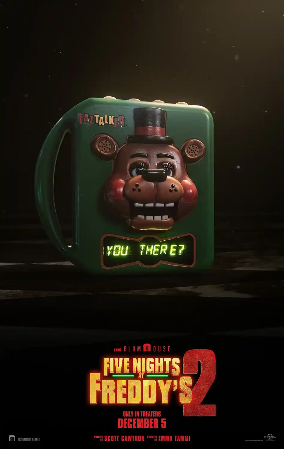 Five Nights at Freddy's 2 | Movie Poster | Faztalker Toy Art Print