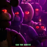 Five Nights at Freddys Movie Poster Art, Animatronics Horror