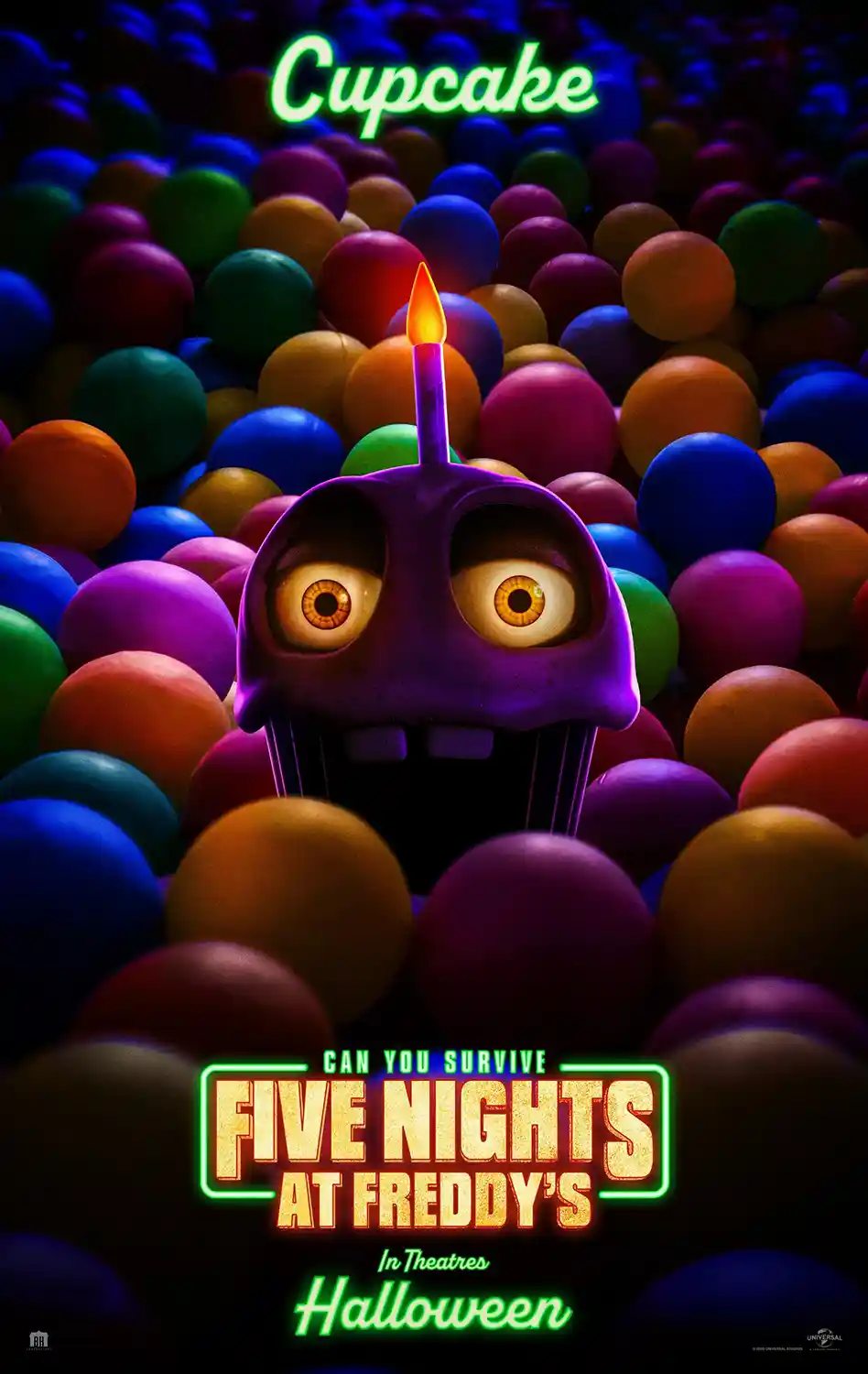 Five Nights at Freddy's | Movie Poster | Cupcake in Ball Pit Art Print