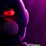 Bonnie Five Nights at Freddys Red Eye Animatronic Movie Poster