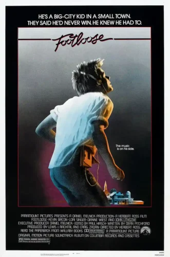 Footloose Ren McCormack 80s Cinema Movie Poster