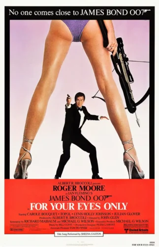 For Your Eyes Only James Bond Crossbow Movie Poster