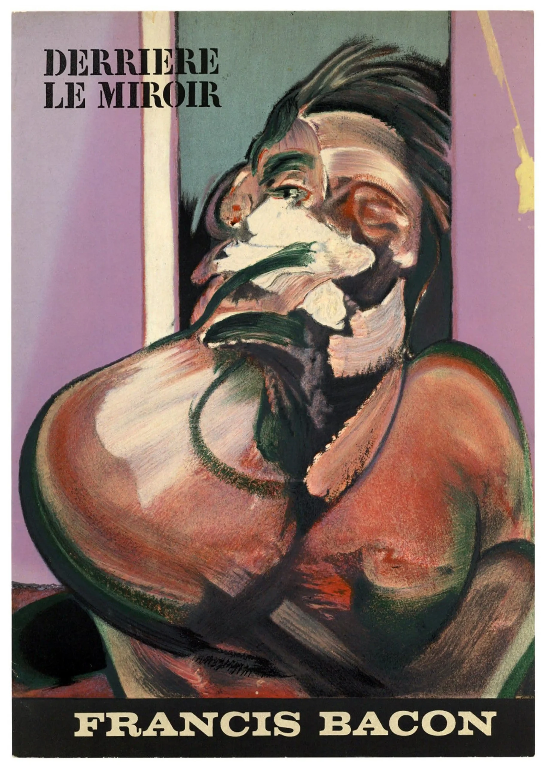 Francis Bacon | Art Poster | Derriere Le Miroir Abstract Print