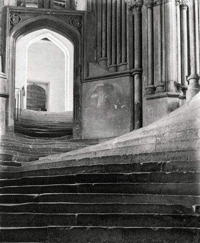Frederick Evans Sea of Steps Wells Cathedral Wall Photography Print