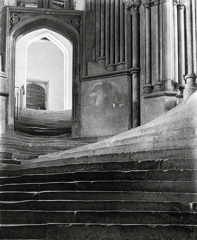 Frederick H. Evans | Architectural Photography Poster | Steps to Chapter House Art Print