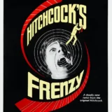 Hitchcock Frenzy 1972 Vintage Thriller Movie Poster