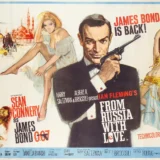 From Russia With Love Sean Connery James Bond Vintage Movie Poster