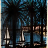 Bernard Buffet Cannes 1960 Vintage Exhibition Art Print