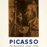Pablo Picasso Galerie Louise Leiris 1964 Vintage Exhibition Print