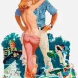 Gator 1976 Movie Burt Reynolds Vintage Illustration Movie Poster