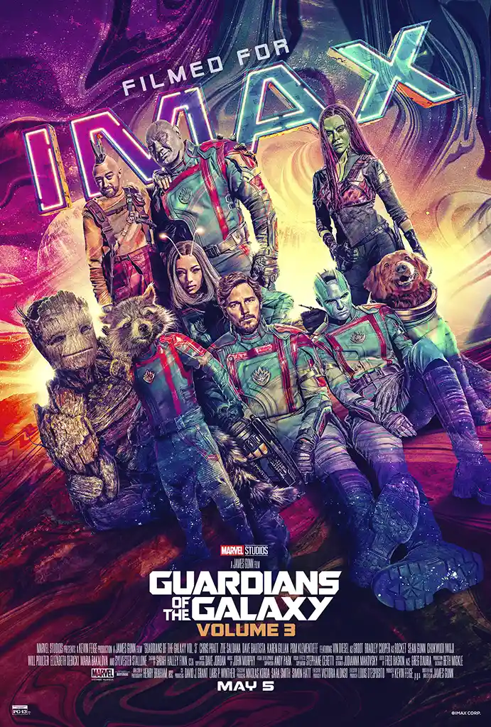 Guardians of the Galaxy Vol. 3 | Movie Poster | Cosmic Ensemble Wall Art