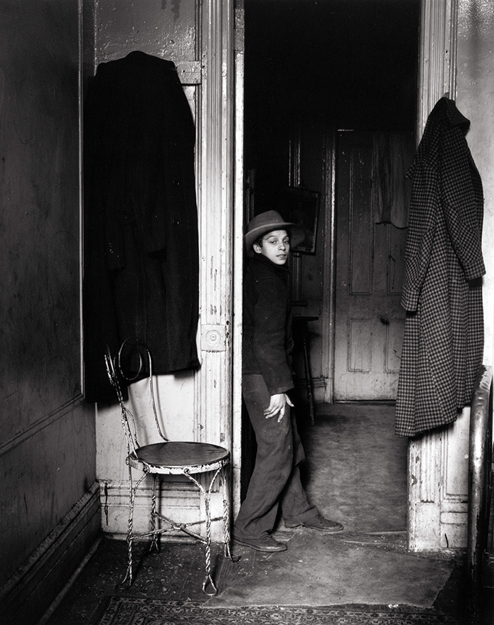 Helen Levitt | Photography Poster | Vintage Boy in Doorway Wall Art