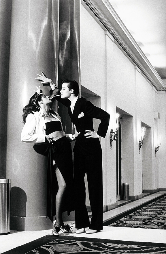 Helmut Newton | Art Photography Poster | Black and White Glamour Print