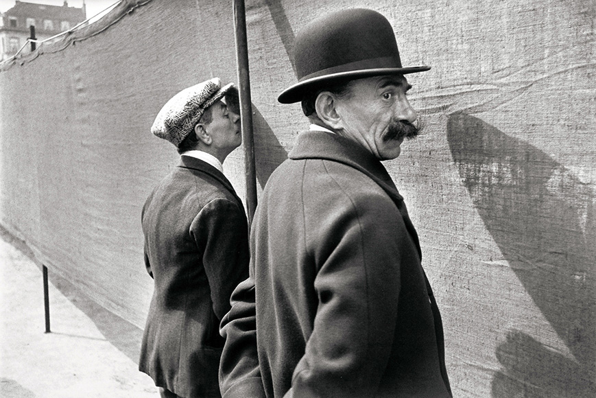 Henri Cartier-Bresson | Classic Photography Art Poster | Bowler Hat Man