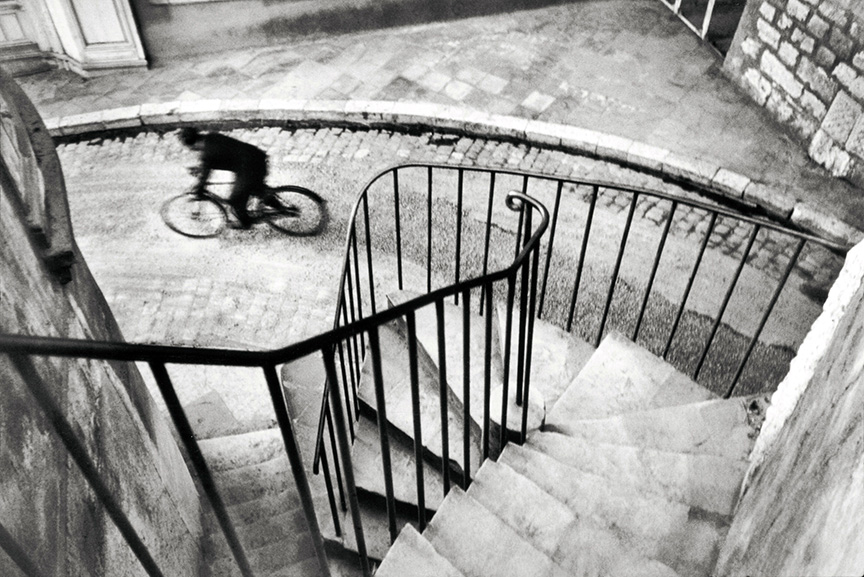 Henri Cartier-Bresson | Fine Art Photography Poster | Iconic Black & White Cyclist