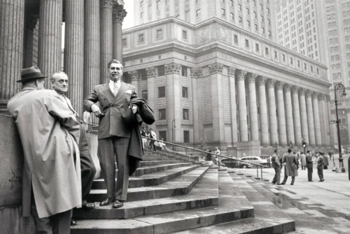 Henri Cartier-Bresson, Hall of Records New York 1947 Photography Print