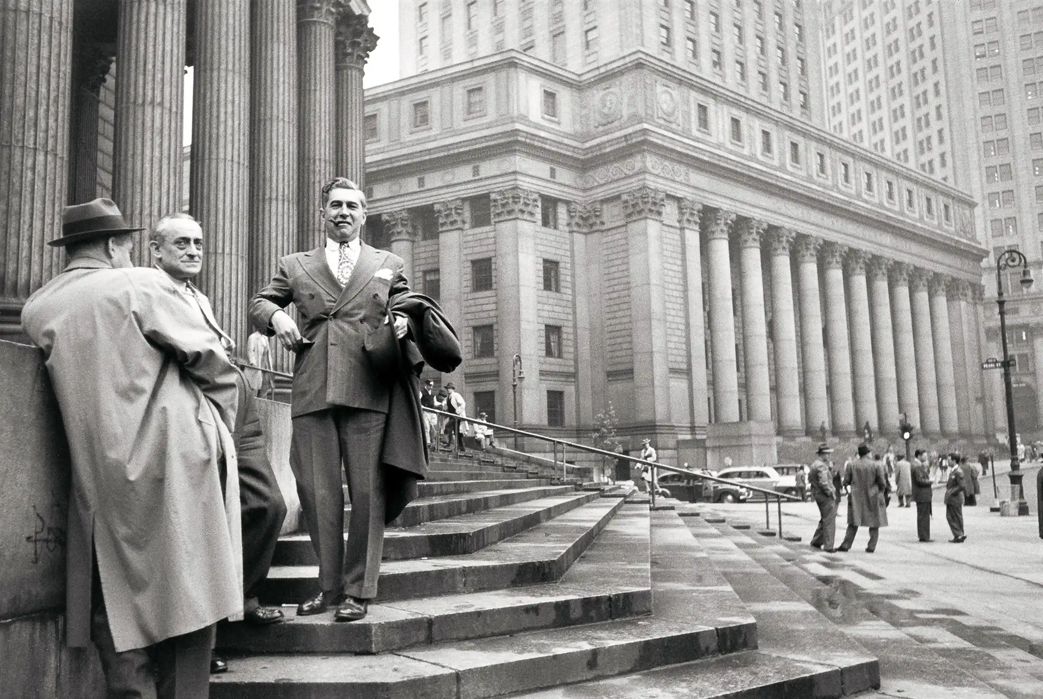 Wall Street, New York (1947) | Photography Poster | Henri Cartier-Bresson Print