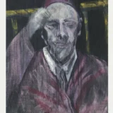 Francis Bacon Head with Raised Arm 1955 Expressionist Art Print