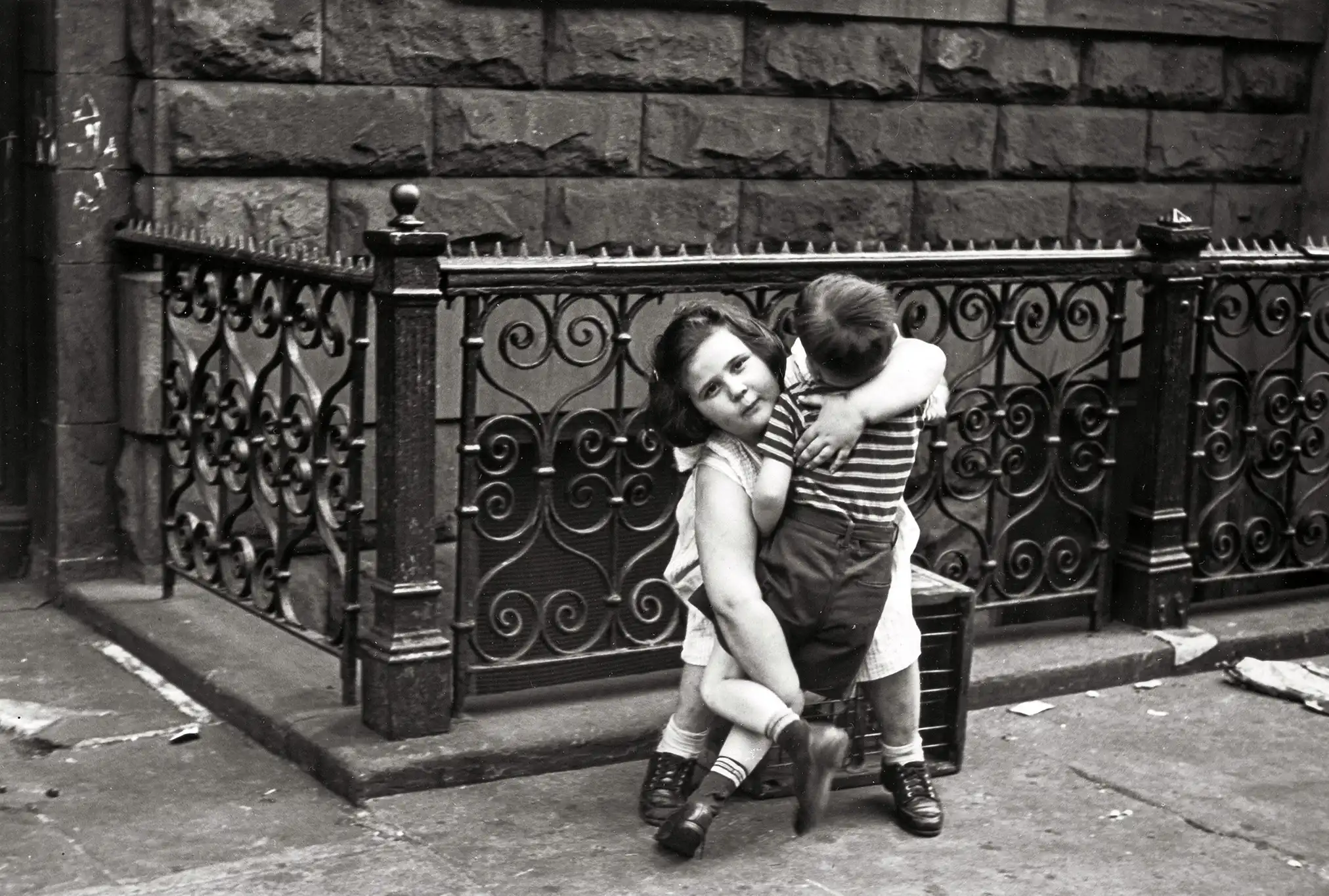 Helen Levitt | Street Photography Art Poster | Children Playing 1940s