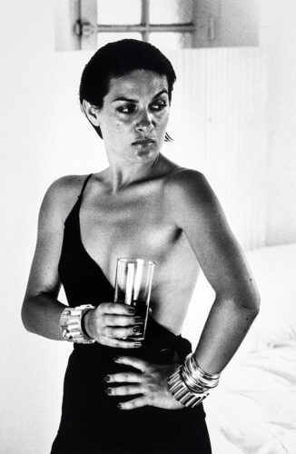Helmut Newton: Paloma Picasso Saint-Tropez 1973 Photography Print