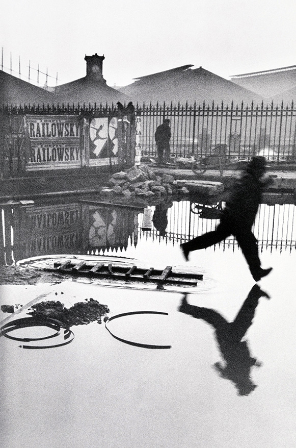 Henri Cartier-Bresson | Art Photography Poster | Jumping Man Decisive Moment Print