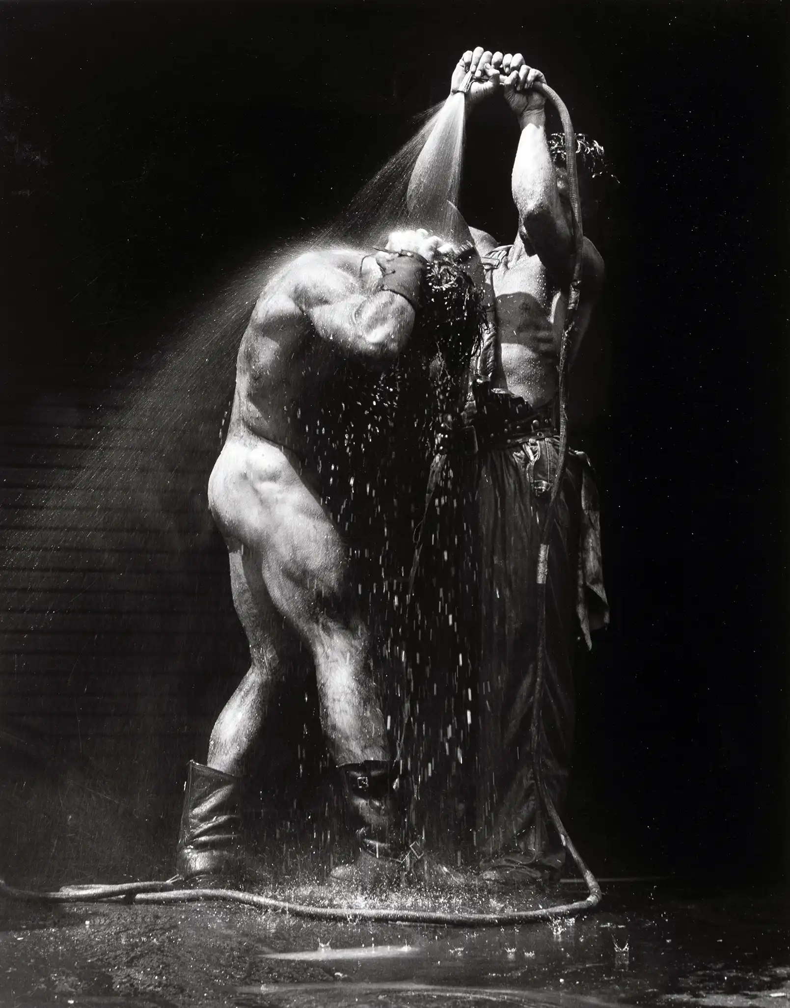 Herb Ritts | Art Photography Poster | Iconic Black & White Male Figure