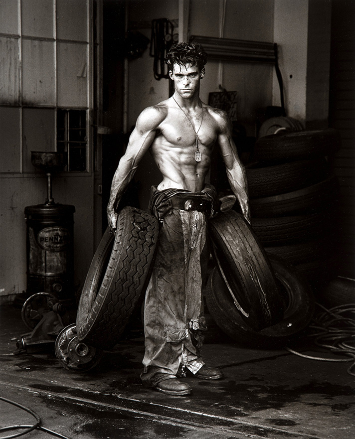 Herb Ritts | Fine Art Photography Poster | Iconic Black & White Male Study