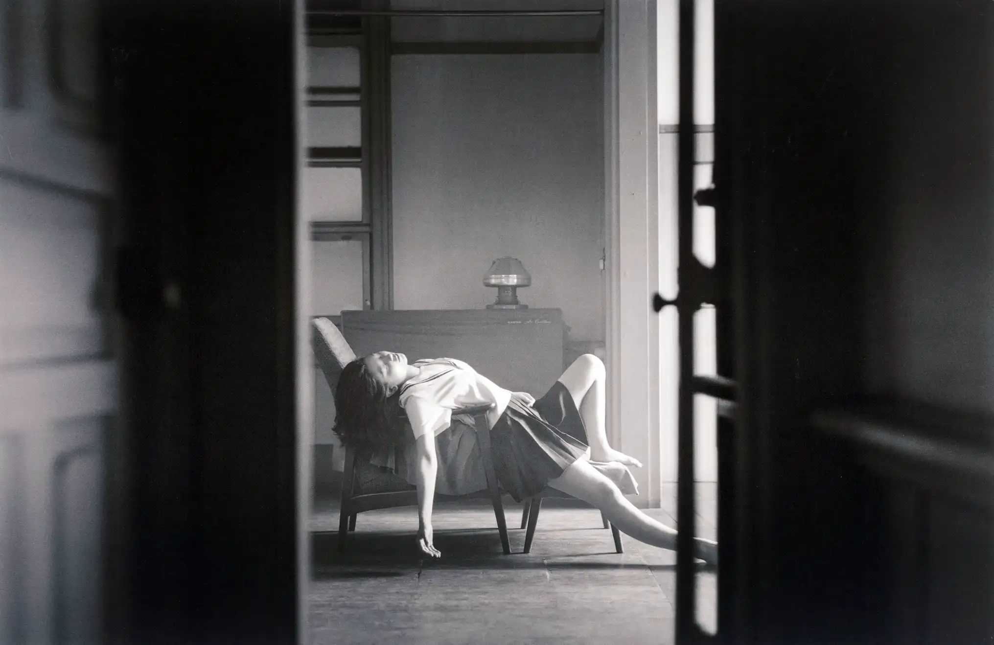Hisaji Hara print — A Study for The Room 2009, Japanese fine art photography staged contemporary nude print