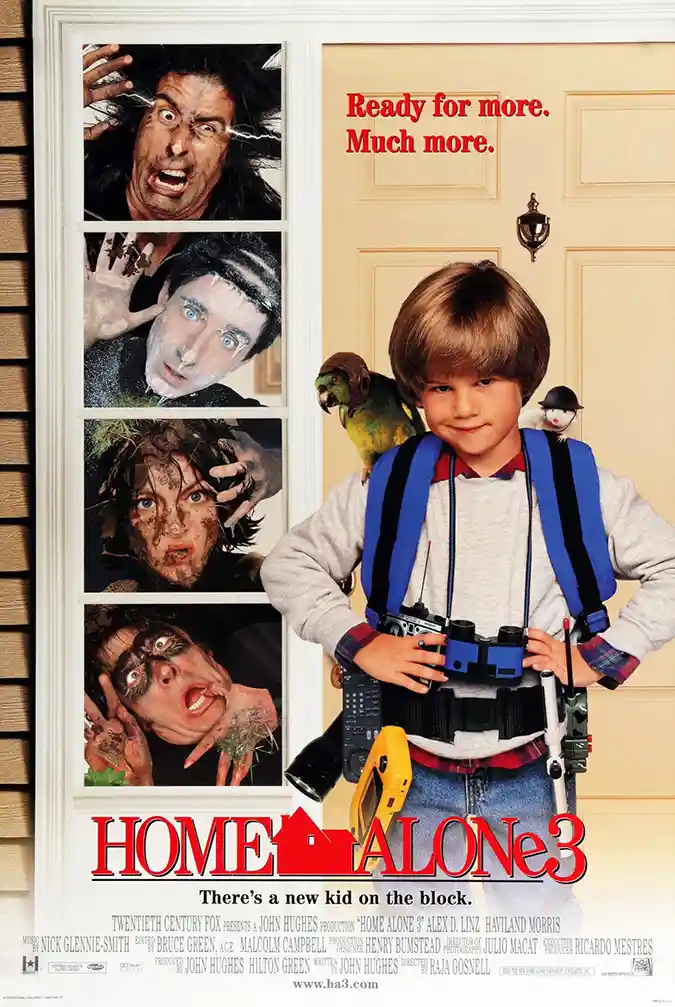 Home Alone 3 | Movie Poster | Alex Pruitt Spy Gear & Trapped Thieves Print