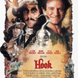 Hook 1991 Robin Williams & Dustin Hoffman Movie Poster