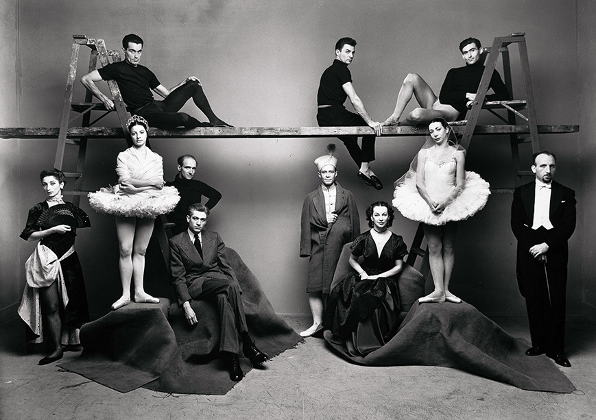 Irving Penn | Art Poster | Ballet Society Group 1948 Photography Print